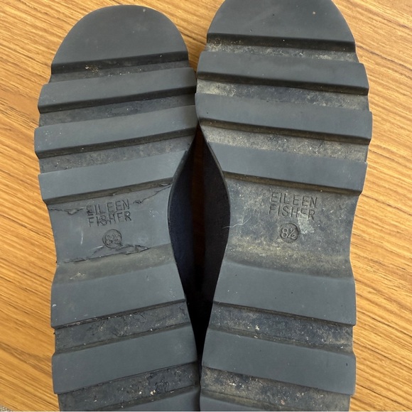 Eileen Fisher Rescue Weatherproof Suede Bootie sz8.5 - Picture 7 of 8